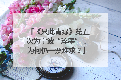 《只此青绿》第五次为宁波“淬墨”，为何仍一票难求？