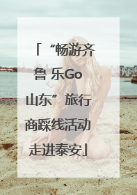 “畅游齐鲁 乐Go山东”旅行商踩线活动走进泰安