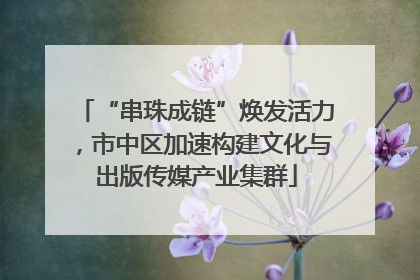 “串珠成链”焕发活力，市中区加速构建文化与出版传媒产业集群