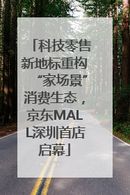 科技零售新地标重构“家场景”消费生态，京东MALL深圳首店启幕