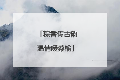 粽香传古韵 温情暖桑榆