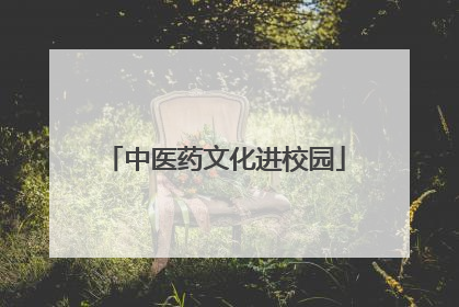 中医药文化进校园