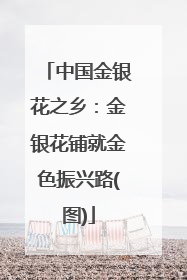 中国金银花之乡：金银花铺就金色振兴路(图)