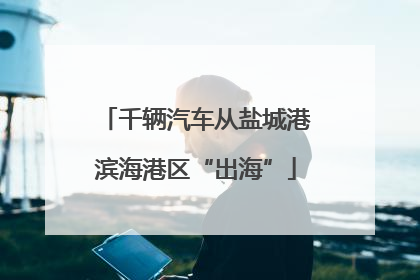 千辆汽车从盐城港滨海港区“出海”