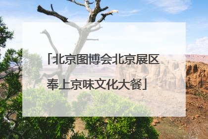 北京图博会北京展区奉上京味文化大餐
