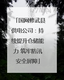 国网修武县供电公司：持续提升仓储能力 筑牢防汛安全屏障
