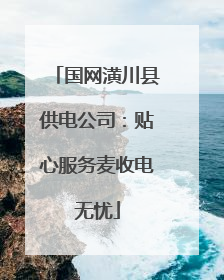 国网潢川县供电公司：贴心服务麦收电无忧