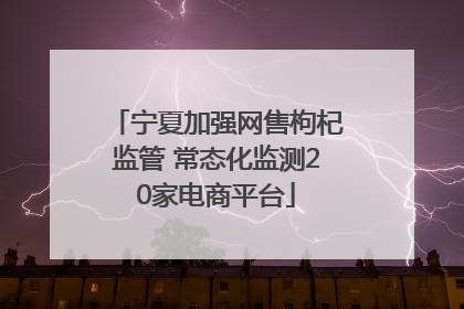 宁夏加强网售枸杞监管 常态化监测20家电商平台