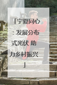 宁夏同心：发展分布式光伏 助力乡村振兴
