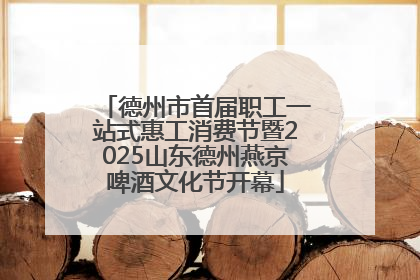 德州市首届职工一站式惠工消费节暨2025山东德州燕京啤酒文化节开幕