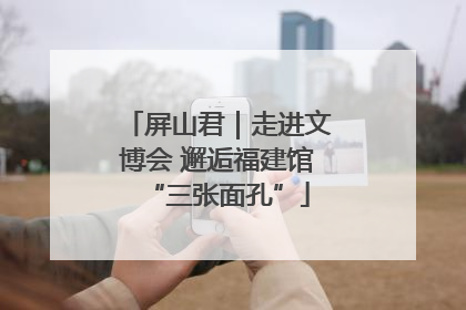 屏山君｜走进文博会 邂逅福建馆“三张面孔”
