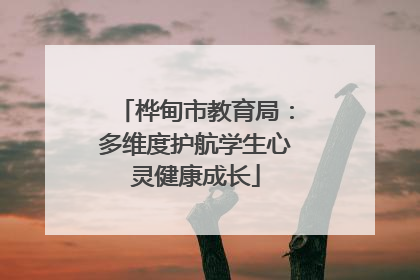 桦甸市教育局：多维度护航学生心灵健康成长