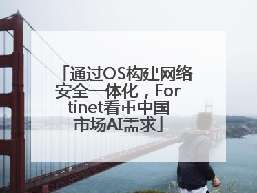 通过OS构建网络安全一体化，Fortinet看重中国市场AI需求
