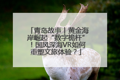 青岛故事丨黄金海岸崛起“数字桅杆”！国风深海VR如何重塑文旅体验？