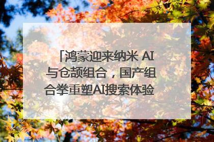 鸿蒙迎来纳米 AI 与仓颉组合，国产组合拳重塑AI搜索体验｜新经济观察